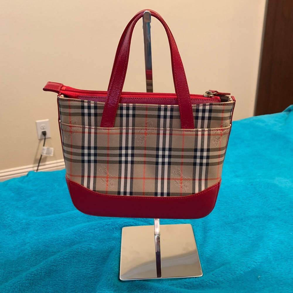 Authentic Burberry Small Zip Tote - image 3